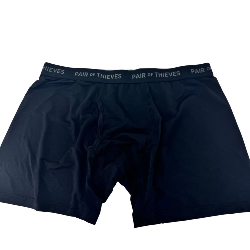 Pair of Thieves‎ Mens Black Boxer Briefs Underwear Size Medium